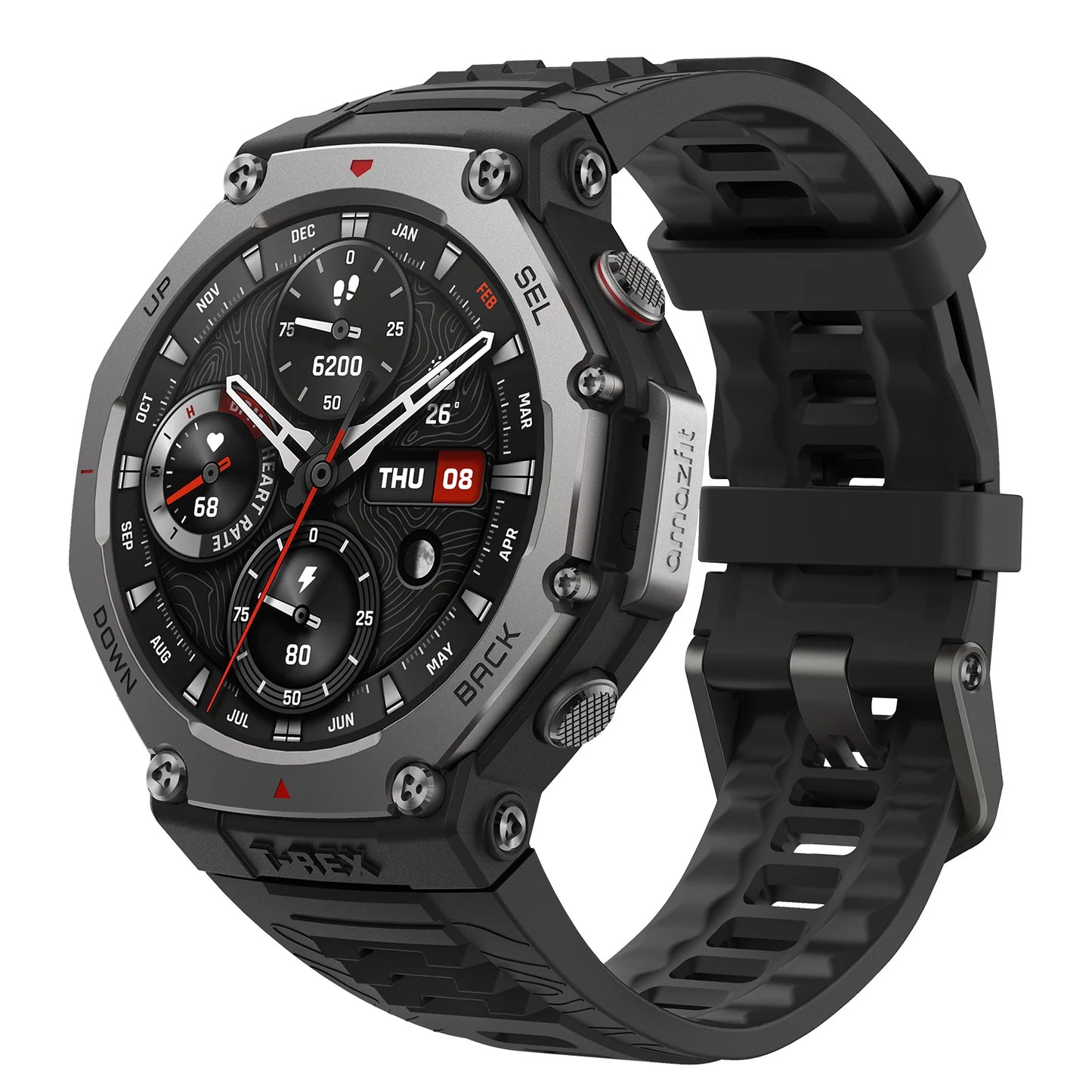Amazfit T-Rex 3 Outdoor Smart Watch - Onyx