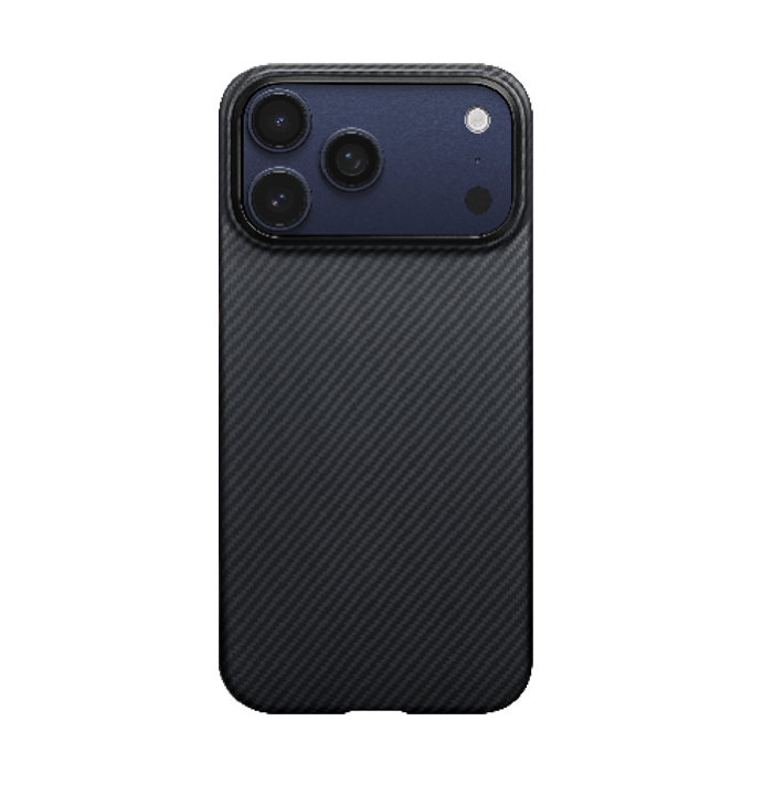 PITAKA Twill ULTRA SLIM CASE FOR IPHONE 17 PRO ARAMID FIBER AEROSPACE -GRADE METRIAL (PitaTap™)
