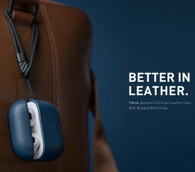 UNIQ TERRA GENIUNE LEATHER AIRPODS الجيل الثالث 